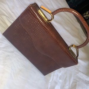 Small purse , brown , vintage